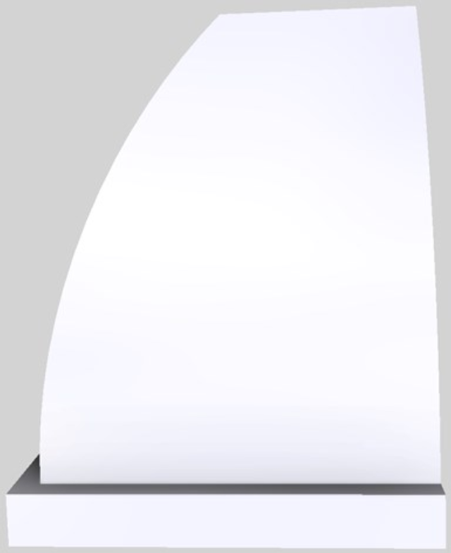 Vent-A-Hood® Designer Series 54" White Wall Mounted Range Hood 1
