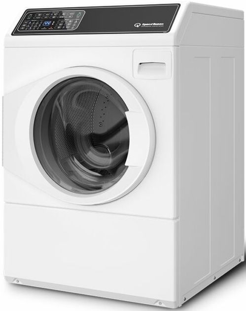 Speed Queen® 7.0 Cu. Ft. White Front Load Gas Dryer, Spencer's TV &  Appliance