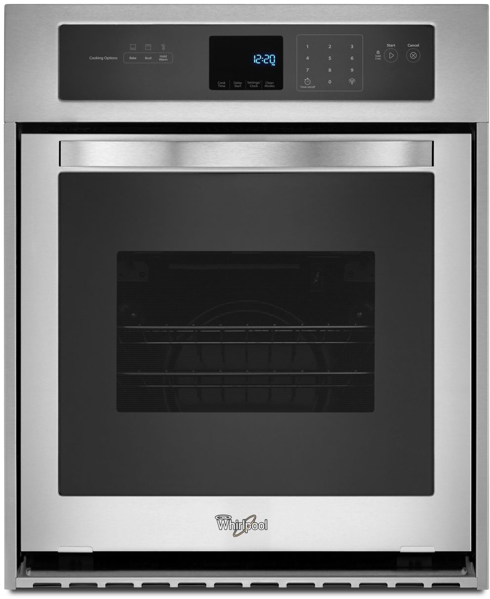 Whirlpool® 24" Stainless Steel Electric Built In Oven-WOS51ES4ES