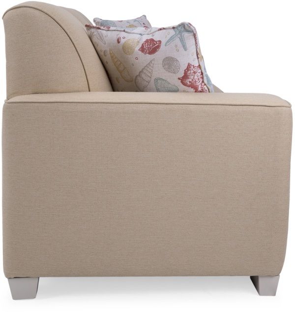 Decor-Rest® Furniture LTD Gray Sofa 3