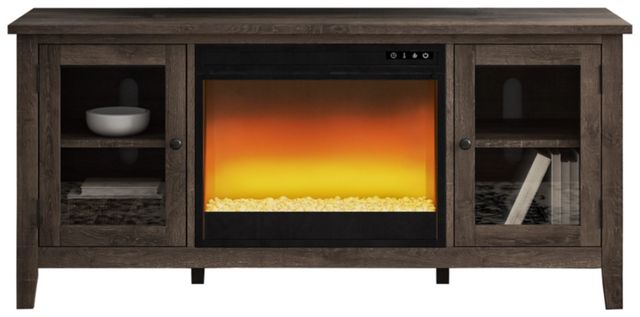 Signature Design by Ashley® Arlenbry Gray 60" TV Stand with Electric Fireplace Insert-0