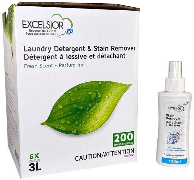 Excelsior® HE 3L Fresh Scent Laundry Detergent with Stain Remover