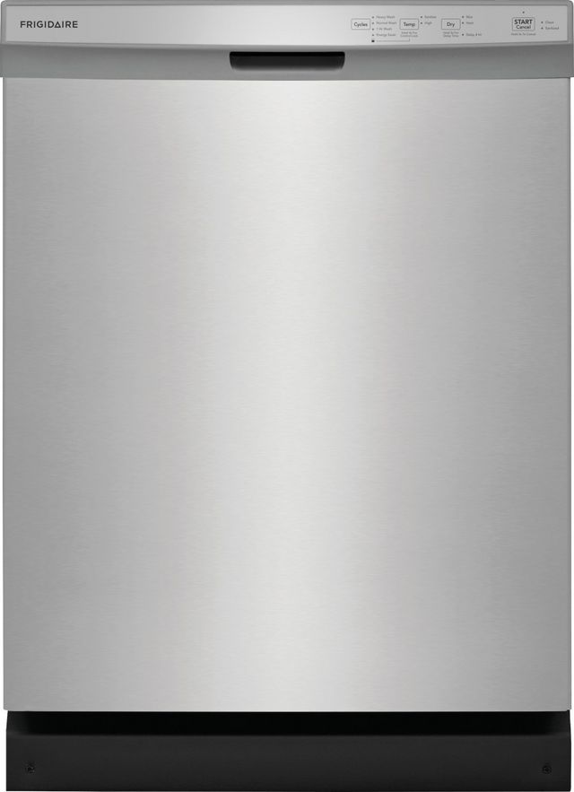 Frigidaire® 24" Stainless Steel Front Control Built In Dishwasher