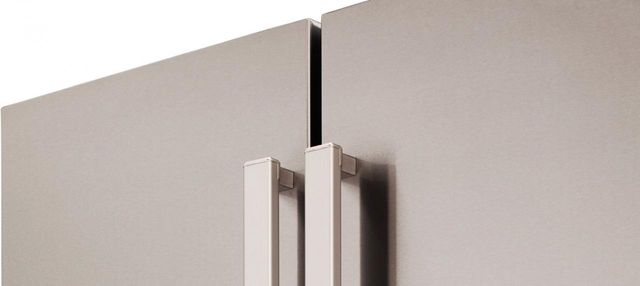 Bertazzoni Professional Series 36" Stainless Steel French Door Refrigerator Handle Kit-2