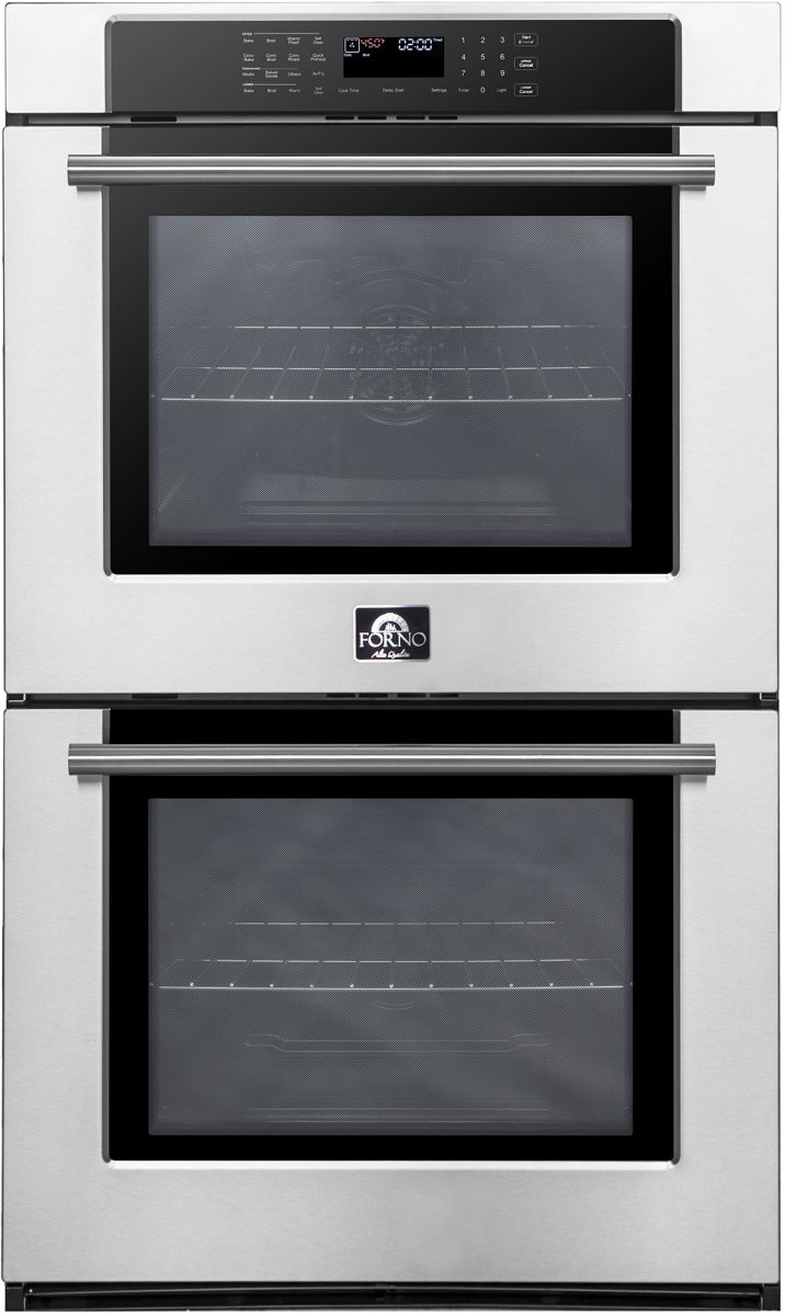 FORNO® 30" Stainless Steel Double Electric Wall Ovens | Orville's Home ...