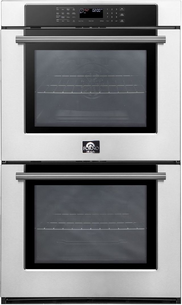 FORNO® 30" Stainless Steel Double Electric Wall Ovens