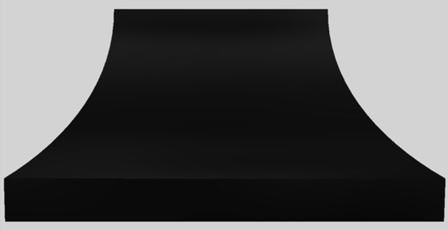 Vent-A-Hood® Designer Series 60" Black Wall Mounted Range Hood 0