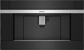 Wolf M Series Contemporary 30" Black Glass Coffee System