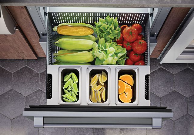 Perlick® Signature Series 5.2 Cu. Ft. Stainless Steel Refrigerator Drawers-1