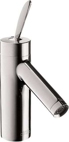 AXOR Starck Classic Chrome Single-Hole Faucet 70 with Pop-Up Drain, 1.2 GPM