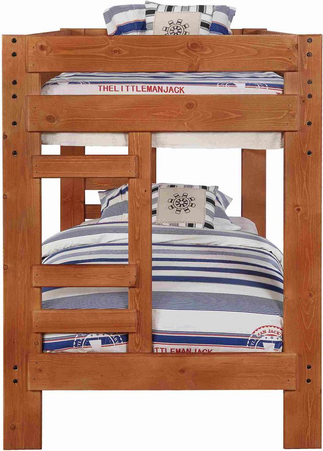 Coaster® Wrangle Hill Amber Wash Twin/Twin Bunk Bed-1