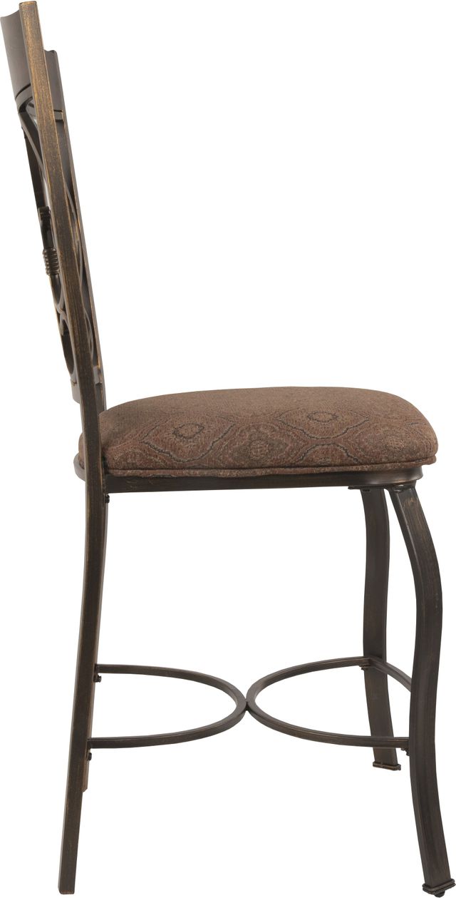 Signature Design by Ashley® Glambrey Brown Upholstered Bar Stool-1