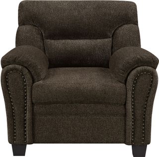 Coaster® Clementine Brown Accent Chair