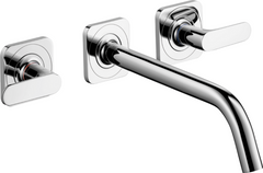 Axor Citterio Chrome 1.2 GPM M Wall-Mounted Widespread Faucet Trim