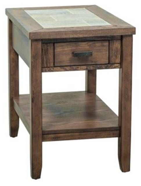 Liberty Mesa Valley Tobacco Chair Side Table 0