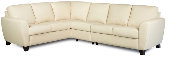 Palliser® Furniture Marymount 3-Piece Off-White Sectional