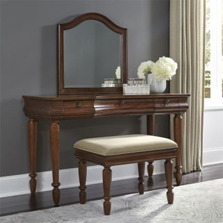 Liberty Furniture Rustic Traditions Rustic Cherry 3 Piece Vanity Set
