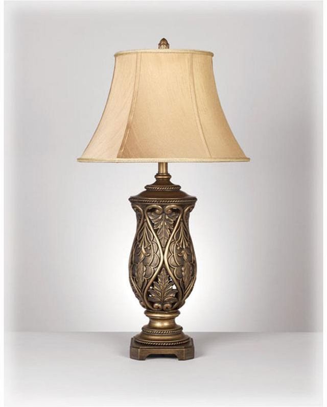 Signature Design by Ashley® Katarina Antique Brass Table Lamp 1