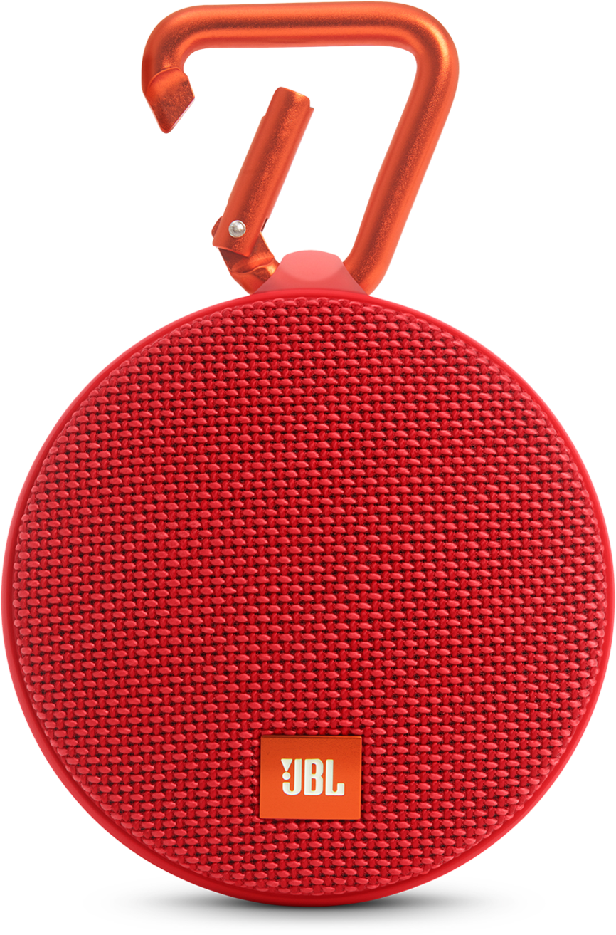 JBL® Clip 2 Red Portable Bluetooth Speaker