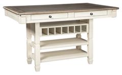 Signature Design by Ashley® Bolanburg Two-tone Rectangular Dining Room Counter-Height Table-D647-32