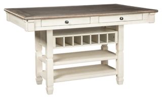 Signature Design by Ashley® Bolanburg Two-tone Rectangular Dining Room Counter-Height Table