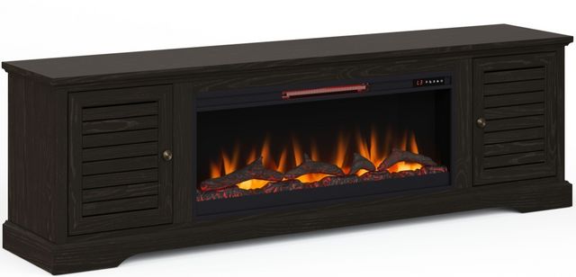 Legends Home Topanga Clove Super Fireplace Console