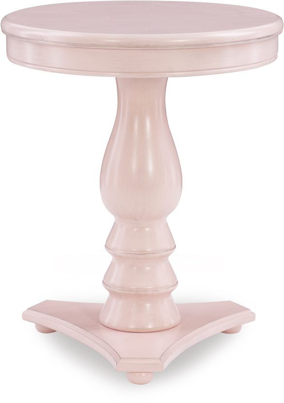 Powell® Stanton Blush Pink Accent Side Table-1