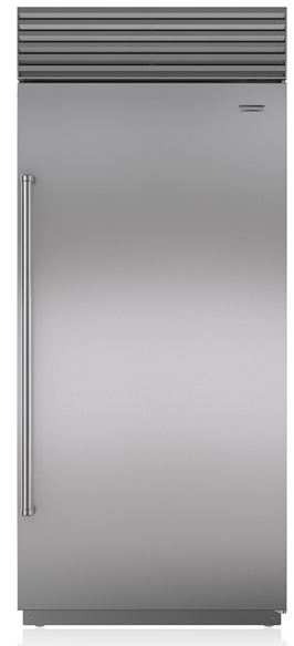 Sub-Zero® 23.5 Cu. Ft. Stainless Steel Built In Refrigerator-BI-36R/S/TH-RH-1
