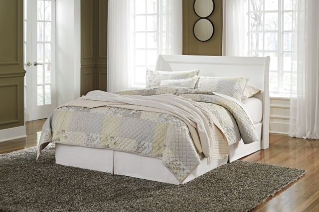 Tête de lit traîneau grand grand Anarasia, blanc, Signature Design by Ashley® 1