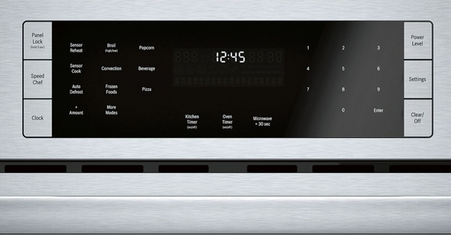 Bosch Benchmark® Series 30" Stainless Steel Built In Electric Speed Oven 1