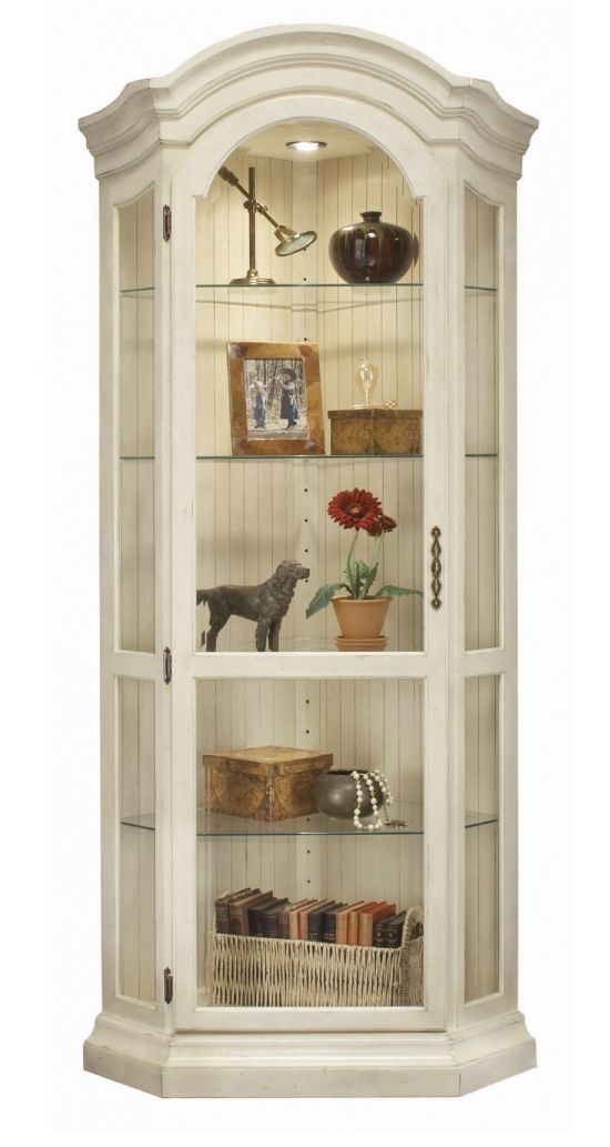 Philip Reinisch Co Panorama Sandshell White Display Cabinet
