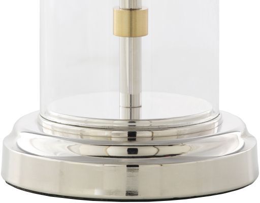 Surya Perdida Nickel Metallic Finish Table Lamp-1