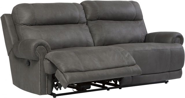 Signature Design by Ashley® Austere Gray 2 Seat Reclining Sofa-0