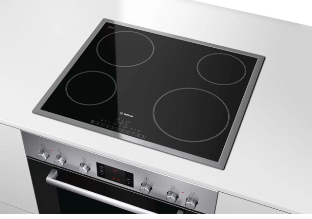 Bosch 6 Series 24" Stainless Steel Electric Cooktop 1