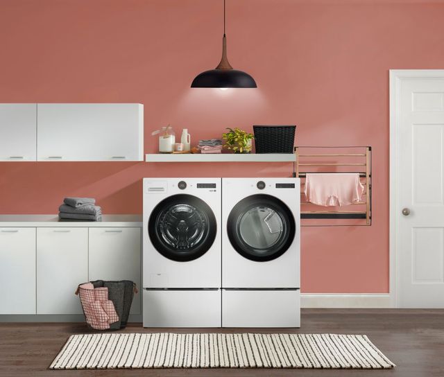 LG 5.0 Cu. Ft. White Front Load Washer 29