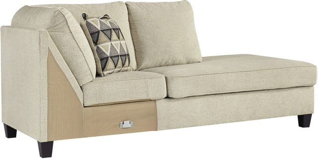 Signature Design by Ashley® Abinger 2 Piece Natural Sectional with Chase 1