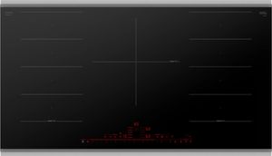 Bosch Benchmark® 36" Black/Stainless Steel Induction Cooktop