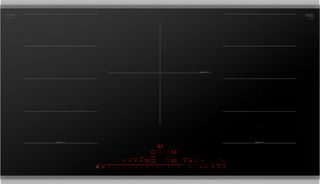 Bosch Benchmark® 36" Black/Stainless Steel Induction Cooktop