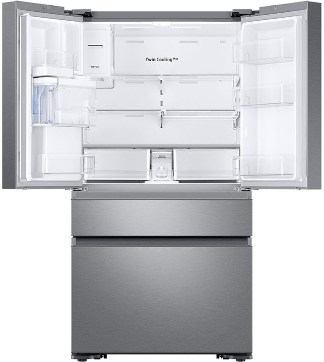 Samsung 22.6 Cu. Ft. Fingerprint Resistant Black Stainless Steel Counter Depth French Door Refrigerator 17