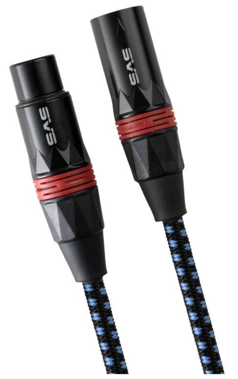 SVS 2 Meter Pair SoundPath Balanced XLR Audio Cable