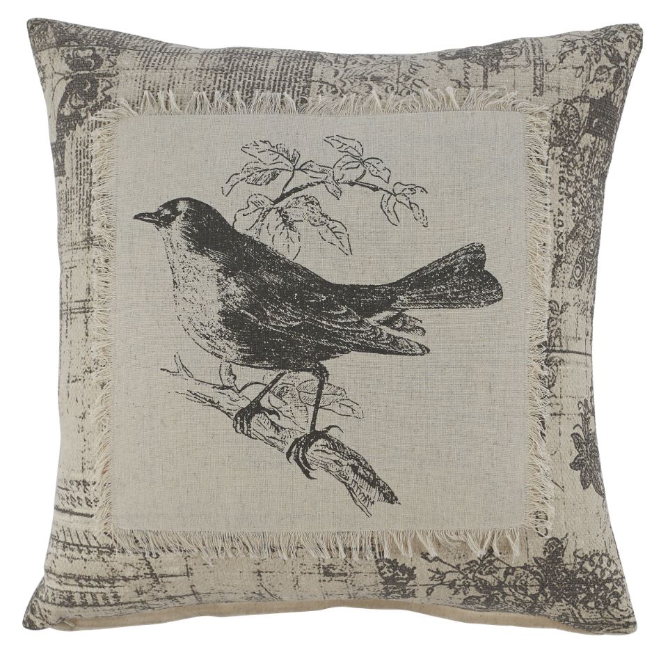 Signature Design by Ashley® Monissa Set of 4 Natural/Charcoal Pillows