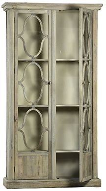 Dovetail Furniture Digby Taupe Cabinet 1