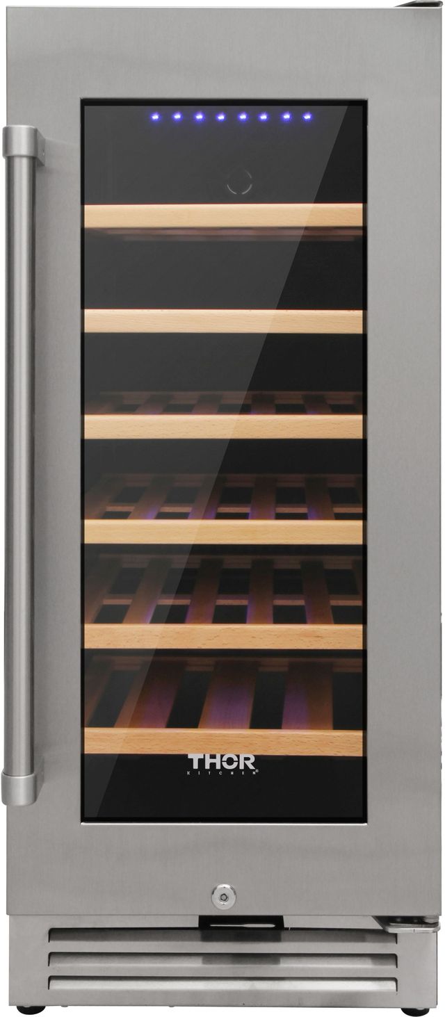 Thor Kitchen® 15" Stainless Steel Wine Cooler 0