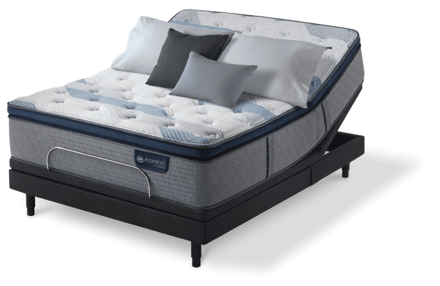Serta® iComfort® Hybrid Blue Fusion 300 Plush Pillow Top Twin Mattress 3