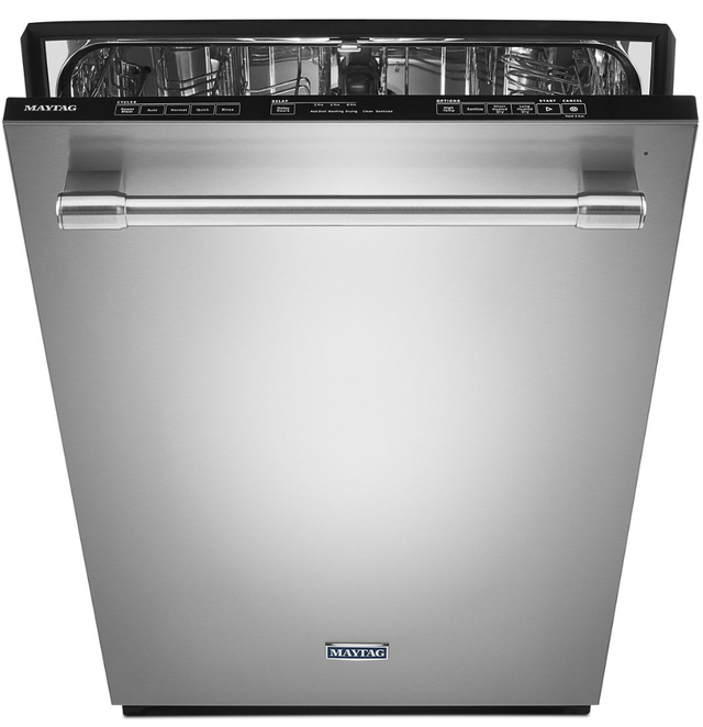 Maytag® 24" Fingerprint Resistant Stainless Steel Built in Dishwasher 3