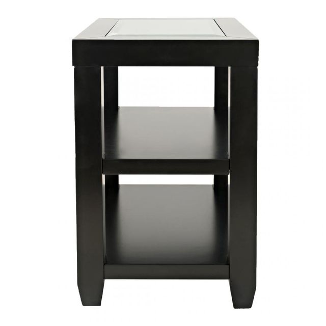 Jofran Urban Icon Black Chairside Table-0