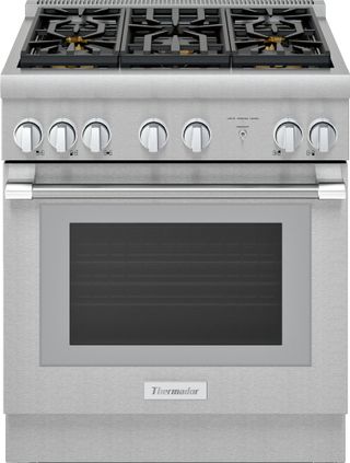 Thermador® Pro Harmony® 30" Stainless Steel Free Pro Style Dual Fuel Range