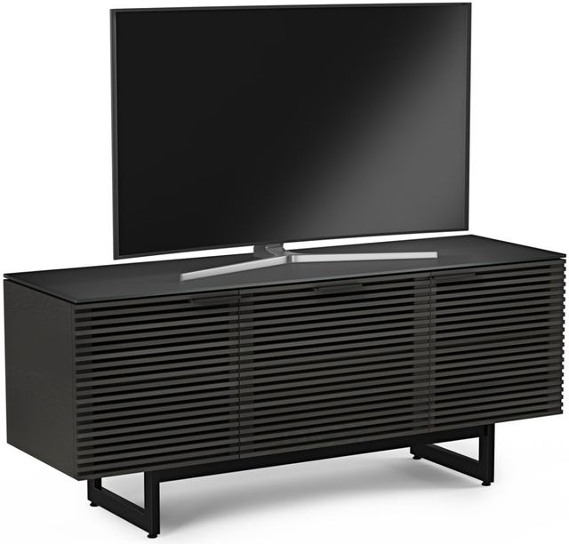 BDI Corridor® Charcoal Stained Ash Media Console 2