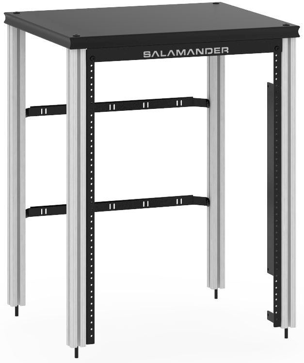 Salamander Designs® Synergy Single 30 Extension Rack Mount-Black/Aluminum 0