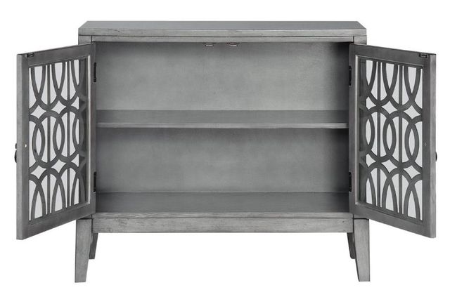 Coast2Coast Home™ Accents by Andy Stein Finish: Magnet Burnished Grey Cabinet 2